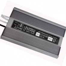 ¡Venta al por mayor! CE Rosh Listado 12V 16.7A IP67 Fuente de alimentación de 12V 200W LED controlador, 12V 200W de conmutación a prueba de agua de alimentación, 200W IP67 Adaptador AC DC.